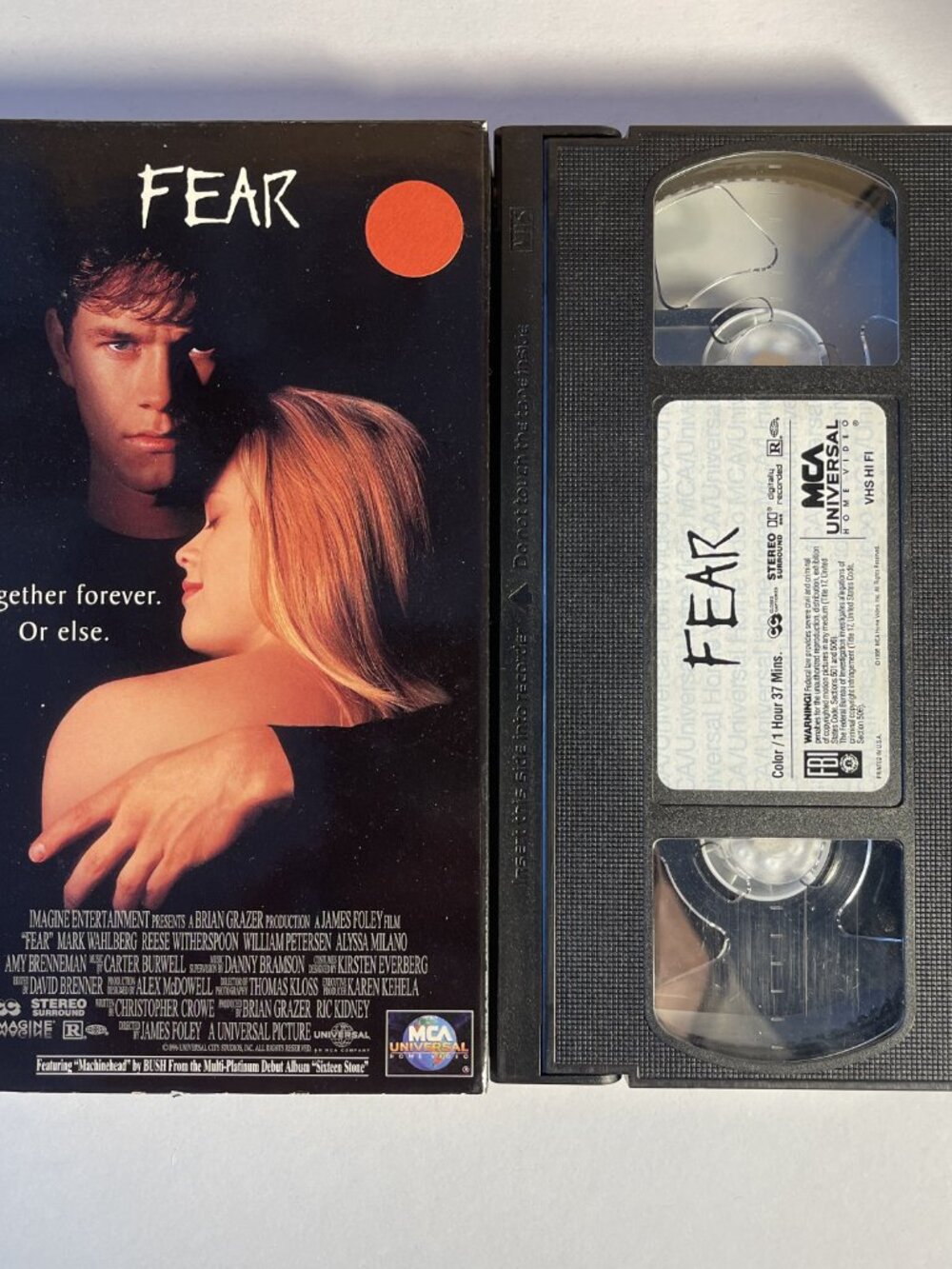 The Perfect Storm VHS FEAR George Clooney Mark Wahlberg Alicia Silverstone - Picture 4 of 5